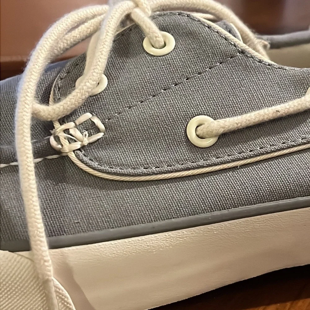 Polo Ralph Lauren Lander Boat Deck Shoes Sneakers new grey Mens size 11.5
